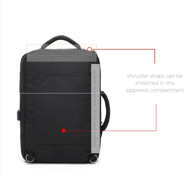 THEMIS briefcase/backpack